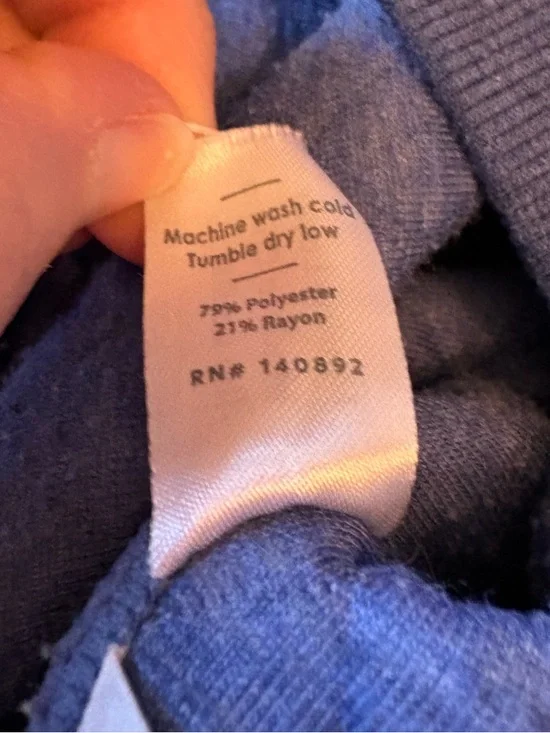 Marine Layer Corbet blue quilted hoodie size medium washwear noted - Picture 6 of 7